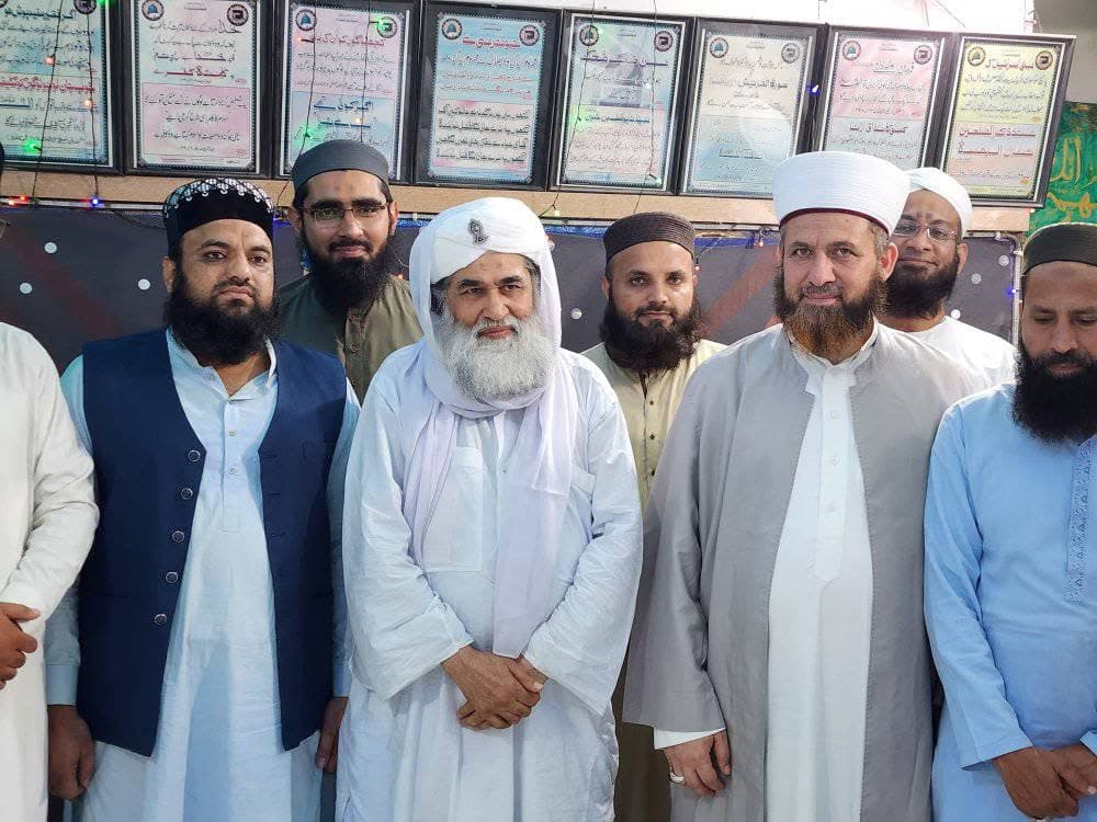 Group of Islamic scholars at Darul Uloom Memon